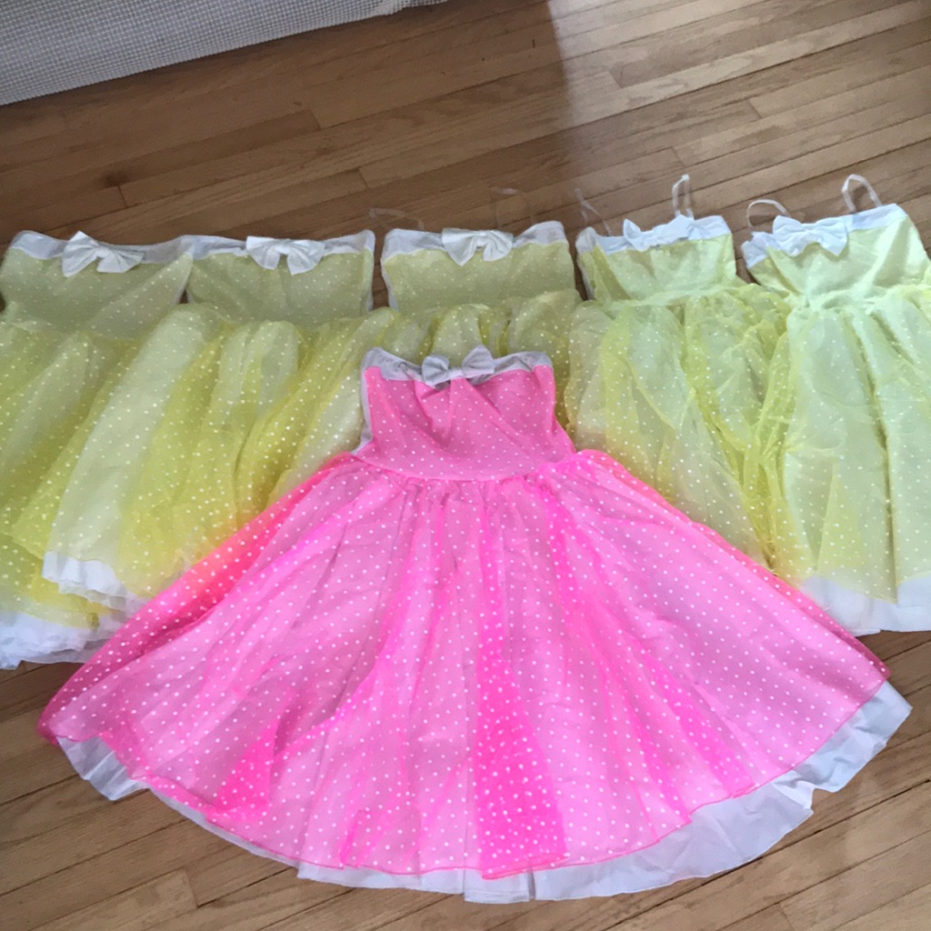 6 Dance Galaxy Brand 60s Costume Dresses